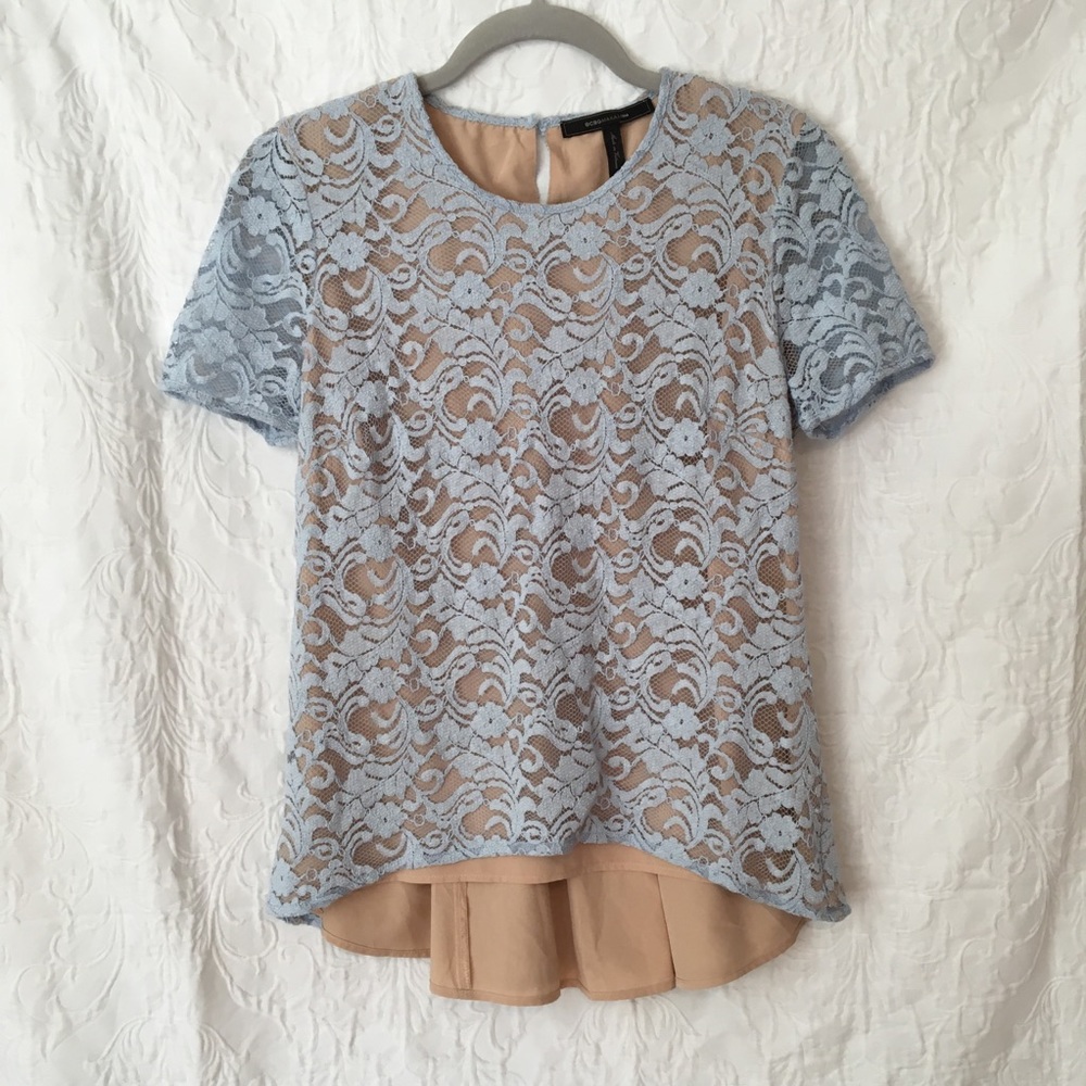 BCBG Max Azria Lace Top